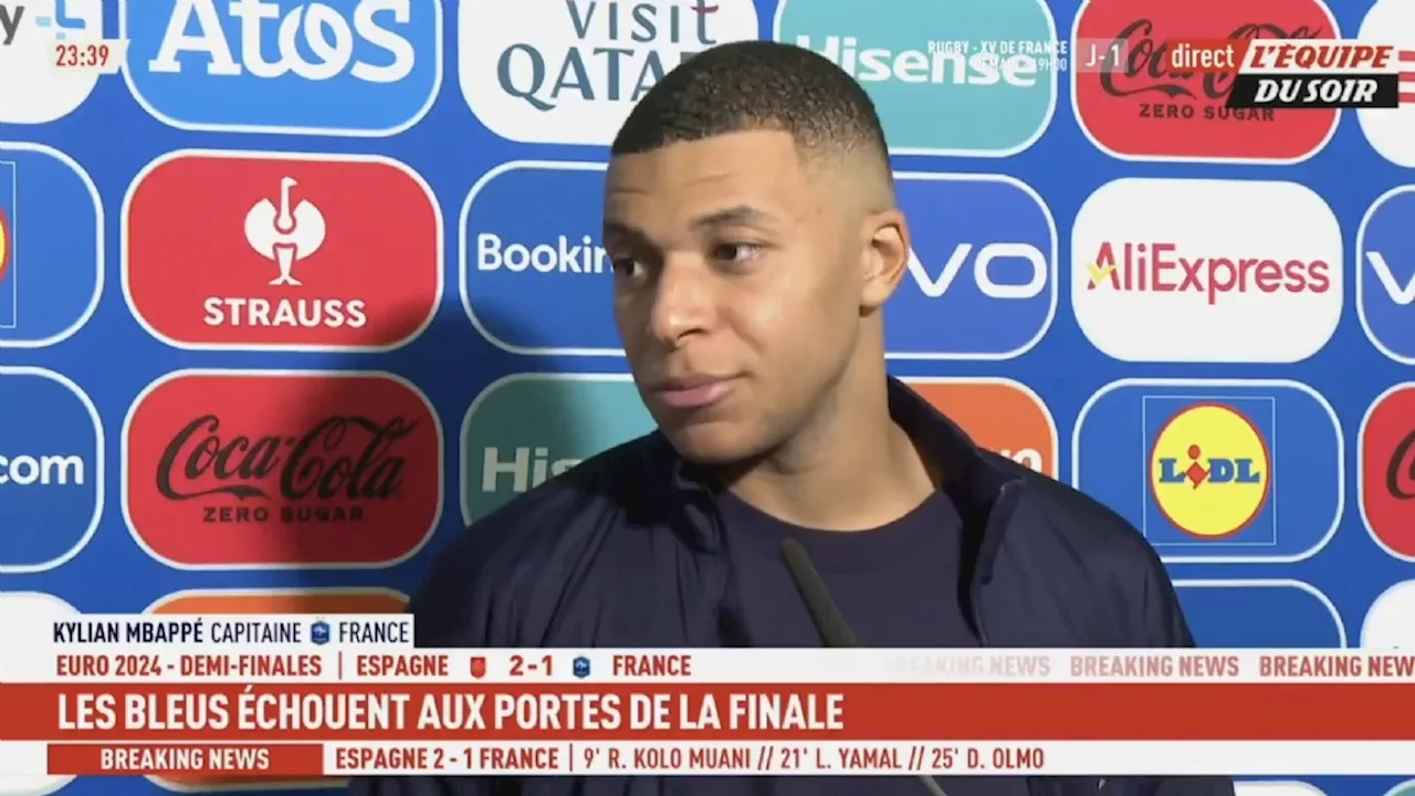 Kylian Mbappé gaat direct na EK-uitschakeling met Frankrijk in op eigen prestaties