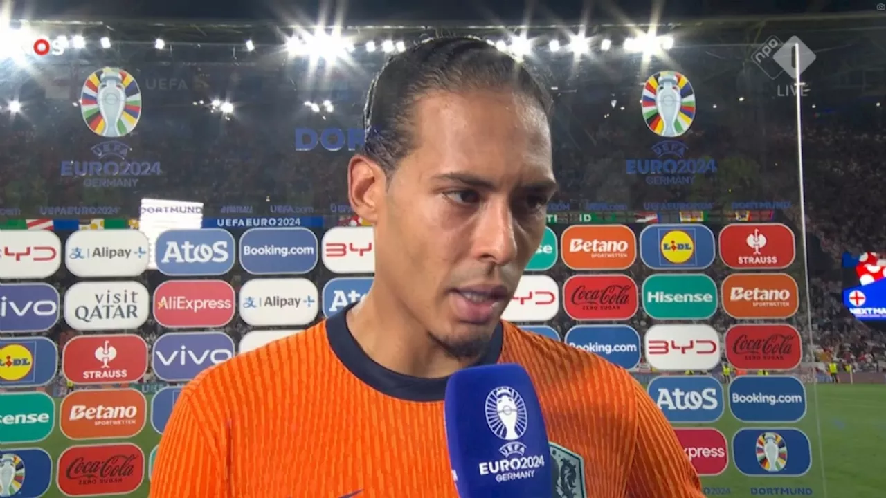 Virgil van Dijk doet opvallende waarneming over arbiter na Nederland - Engeland: ‘Het zegt heel veel dat...’