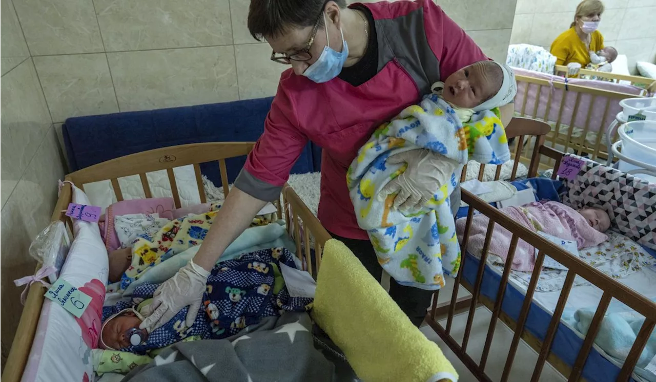 Ukrainian soldiers won't let front line's horrors get in the way of having children