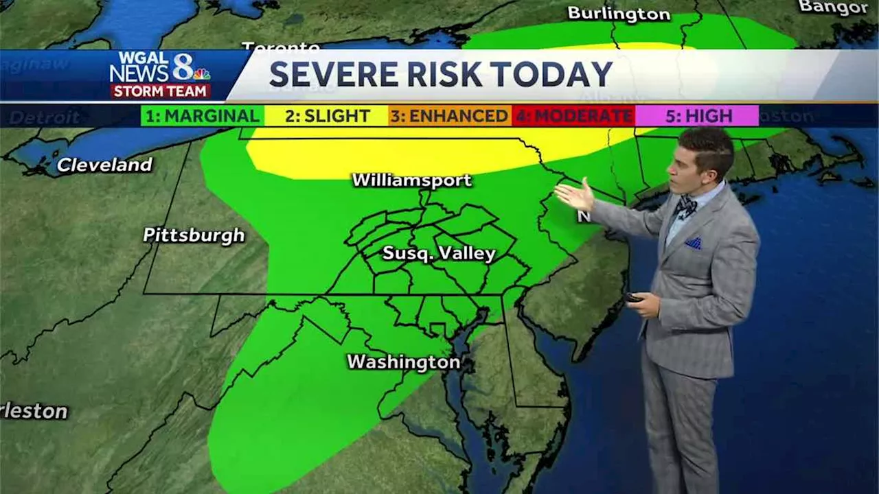 Remnants of Beryl could bring storms to South-Central Pennsylvania