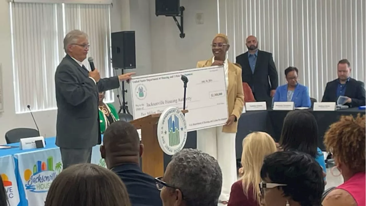 Jacksonville Housing Authority awarded $2.3M to help families in the workforce