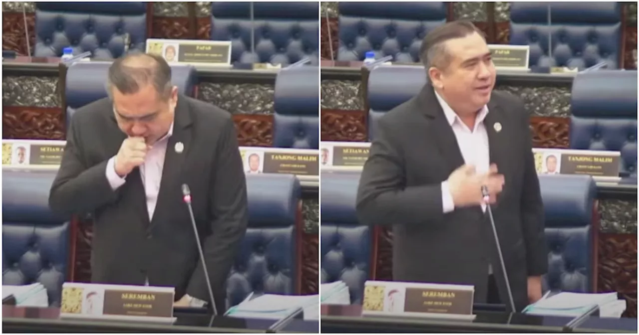 Concerns Erupt in Parliament When Anthony Loke Experiences Breathing Difficulties While Answering Questions