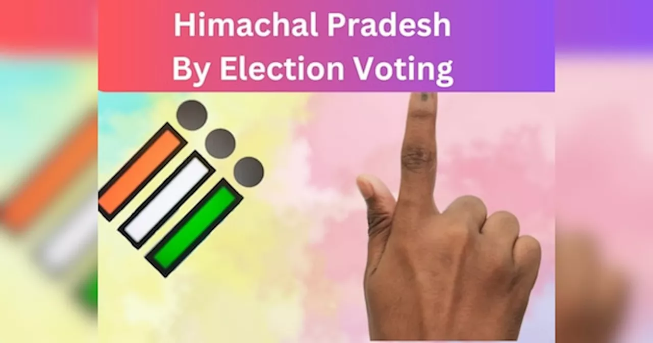 Himachal By Election Voting : ਹਿਮਾਚਲ ਦੀਆਂ 3 ਸੀਟਾਂ ਤੇ ਜ਼ਿਮਨੀ ਚੋਣ ਅੱਜ, ਹਮੀਰਪੁਰ ਤੋਂ ਕਾਂਗਰਸੀ ਉਮੀਦਵਾਰ ਨੇ ਪਾਈ ਵੋਟ