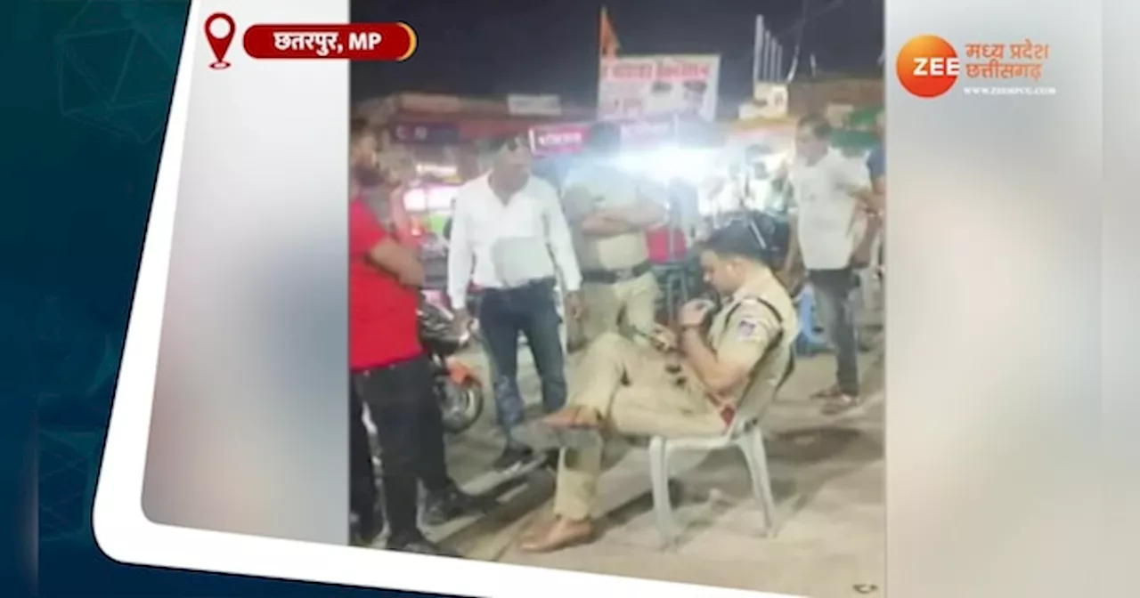 MP NEWS: चालान को लेकर आपस में भिड़ गए जवान और पुलिसकर्मी, VIDEO में कैद हुई तू-तू मैं-मैं