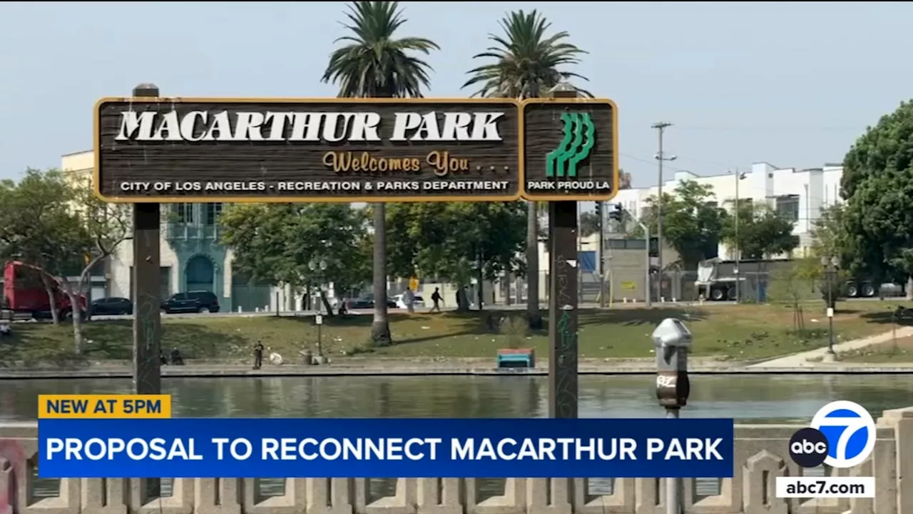 L.A. considers proposal to close Wilshire Boulevard in MacArthur Park