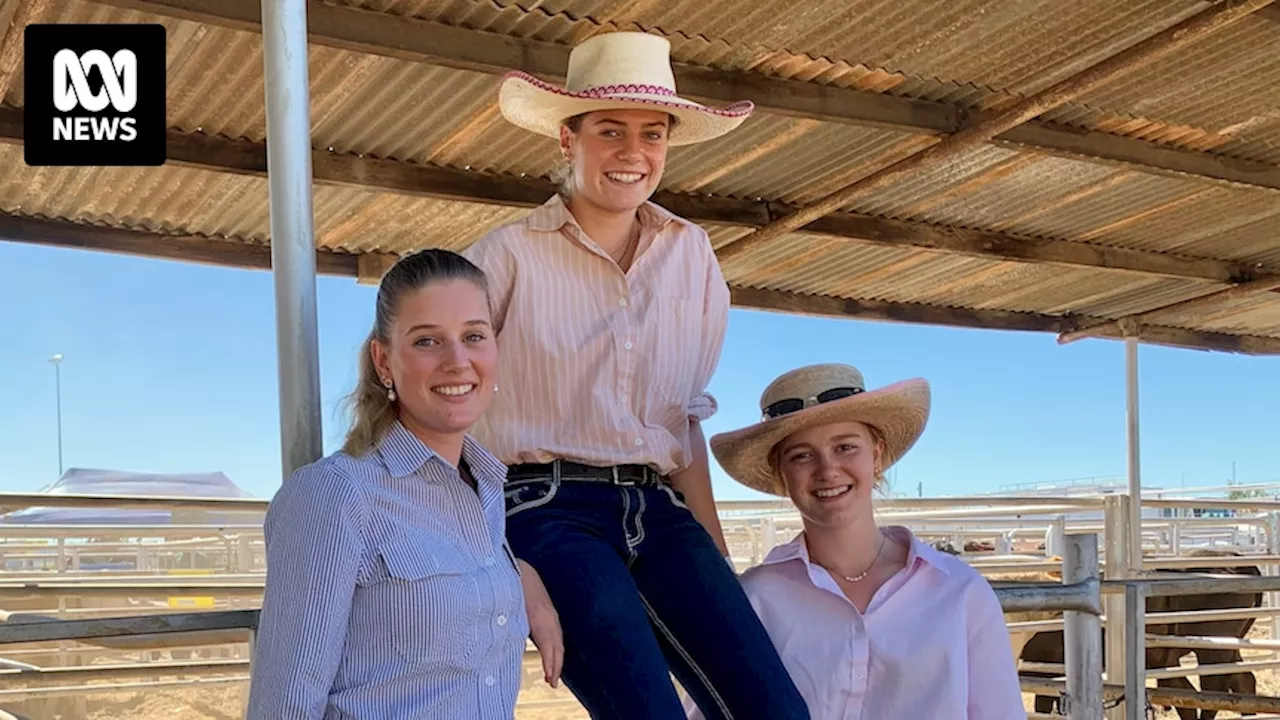 Young women study agriculture as part of next generation in industry