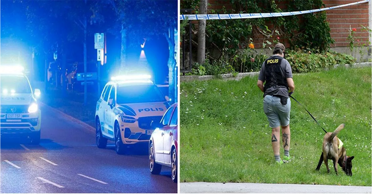 Uppgifter: Flera vapen och kläder hittade efter dödsskjutningen i Bagarmossen