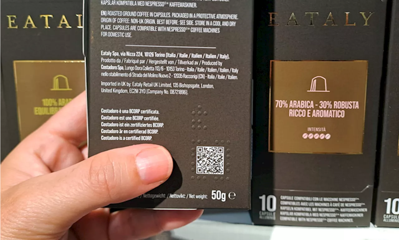 Eataly, in etichetta il Tq Braille per i non vedenti