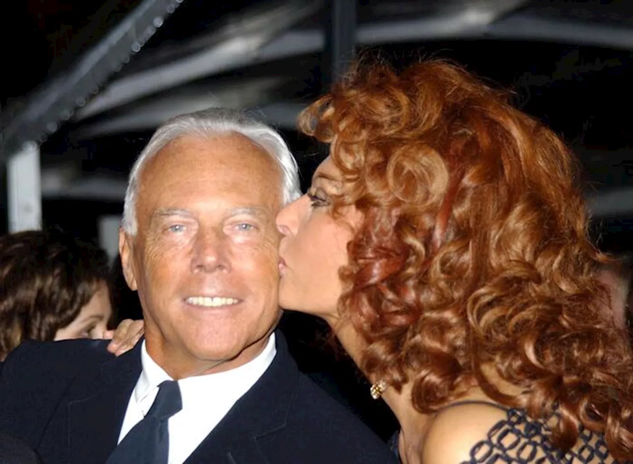 Giorgio Armani completa 90 anos e é homenageado por Sophia Loren