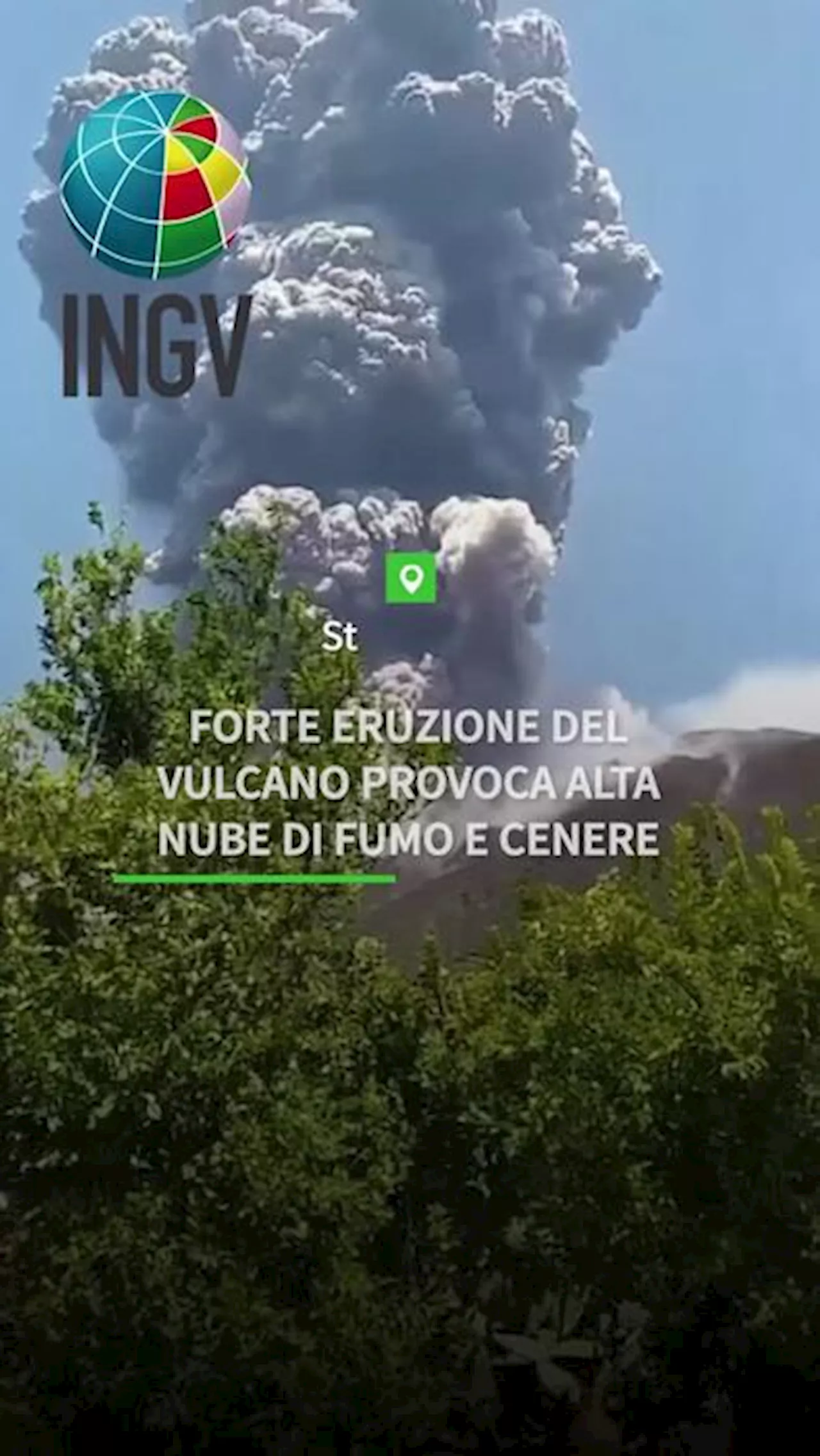 Stromboli, nuova forte esplosione sull'isola