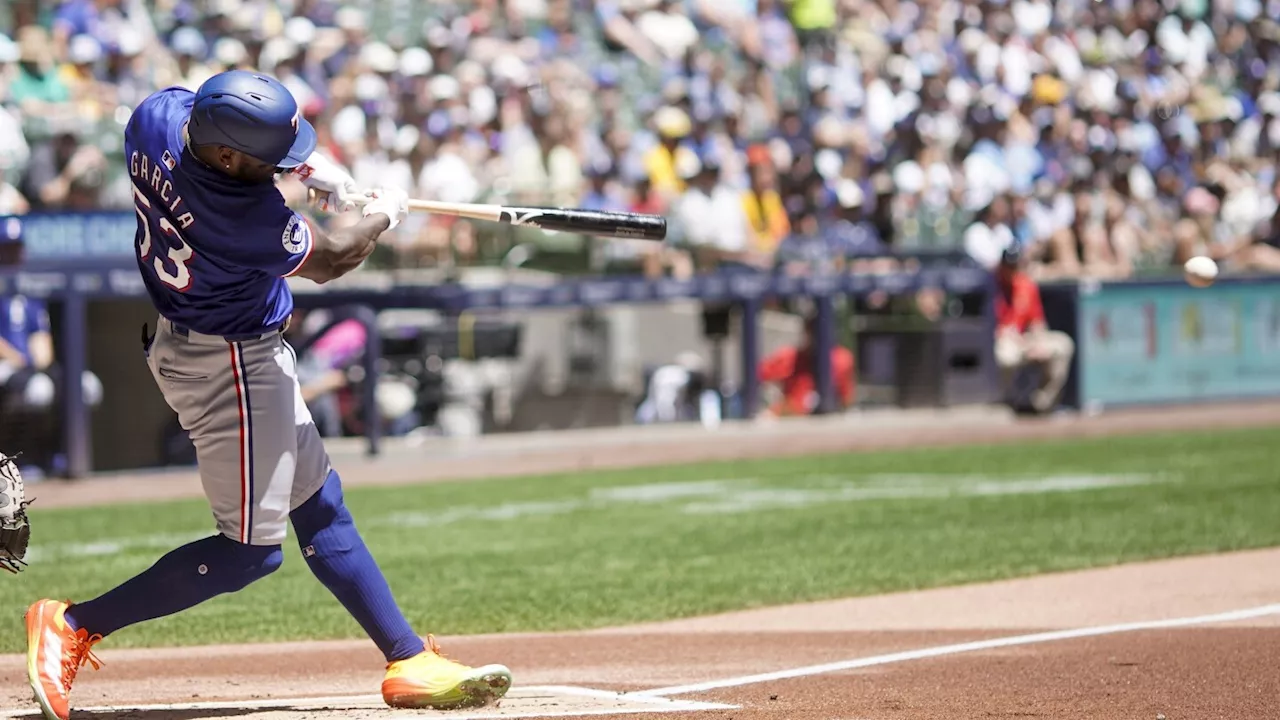 Adolis García to represent host Rangers in Home Run Derby, Teoscar Hernández completes 8-man field