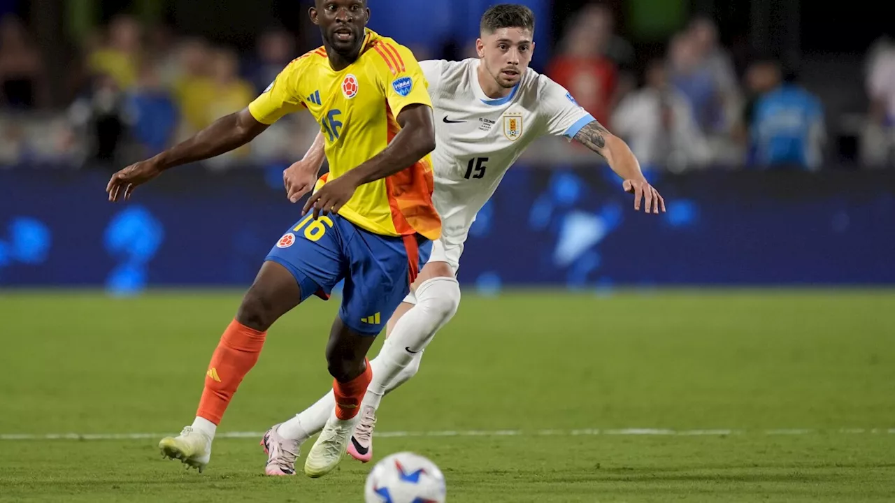 Colombia beats Uruguay 1-0 and will face Lionel Messi and Argentina in Copa America final