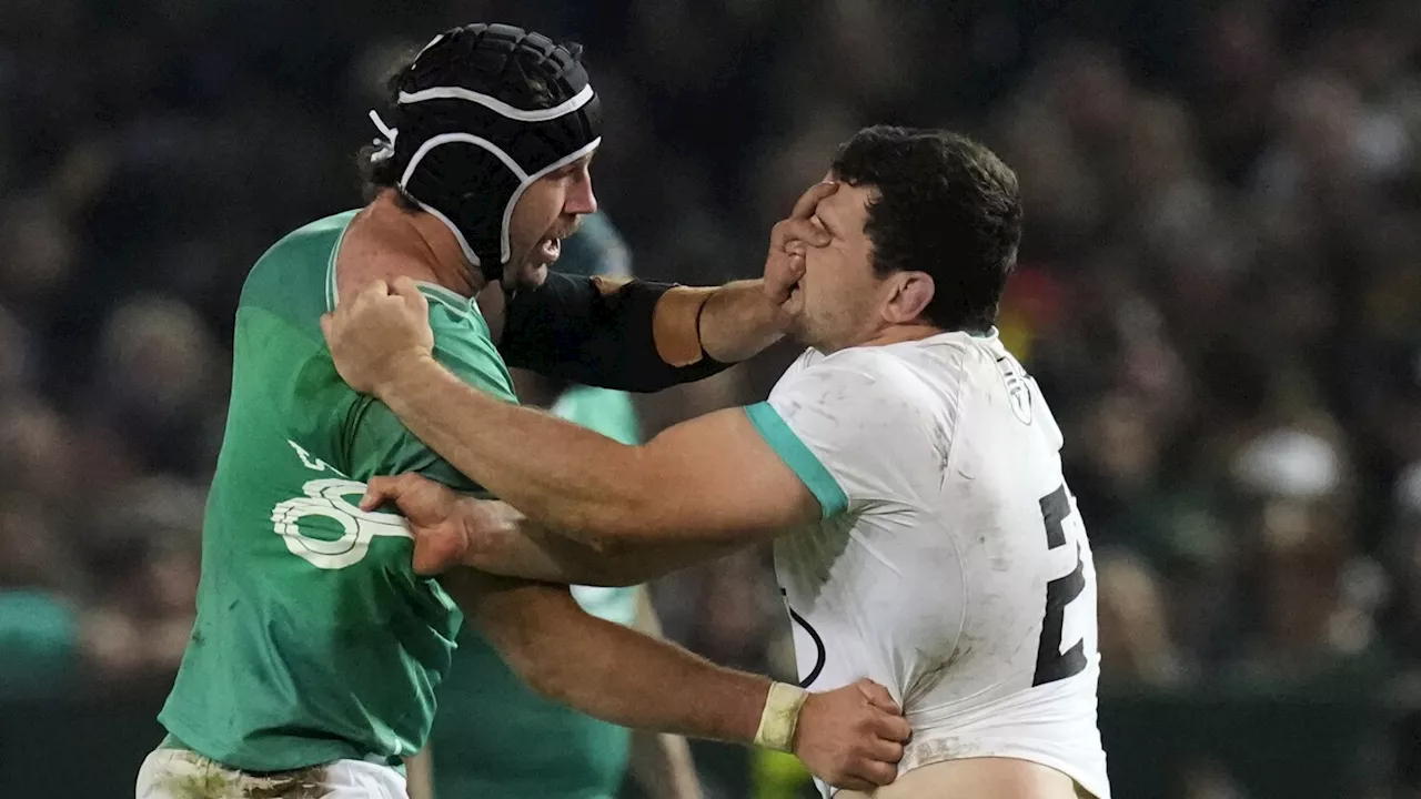 Ireland drop captain O'Mahony and rule out Aki for 2nd Springboks test