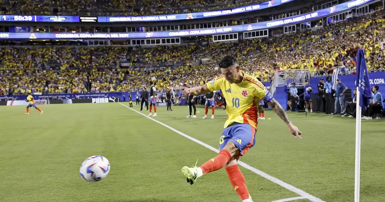 James Rodríguez, el verdugo de Uruguay en Mundial y Copa América