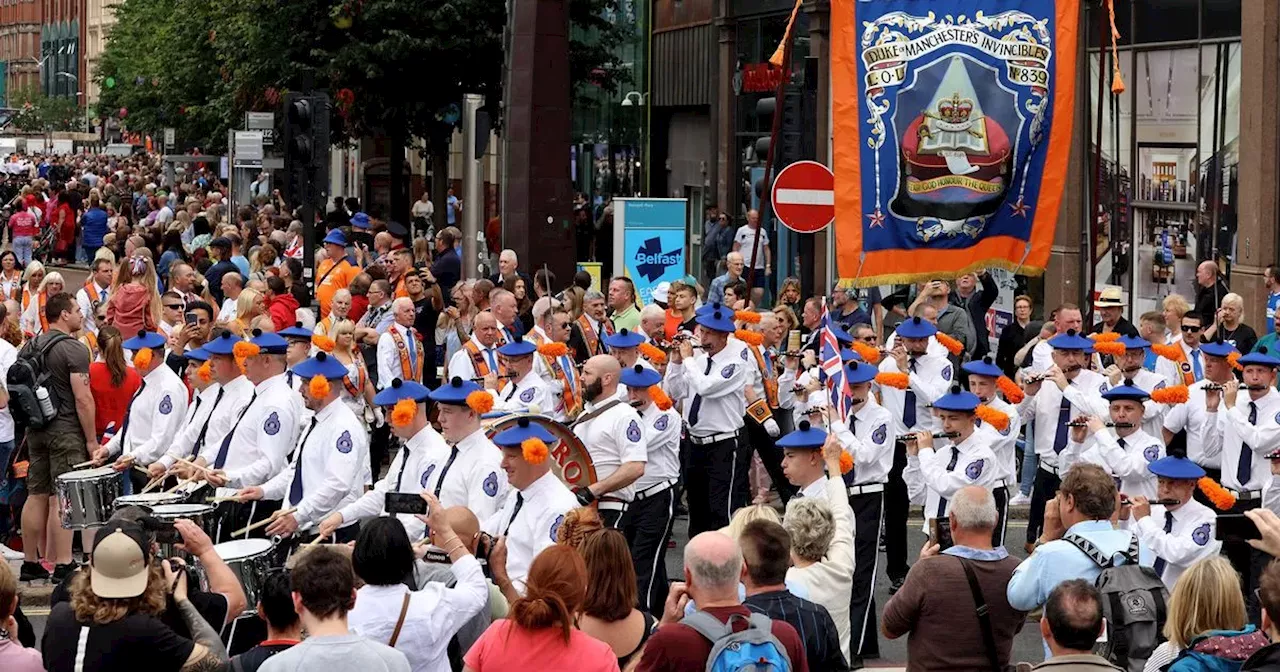 Full traffic advice and parade routes for Twelfth of July celebrations across NI