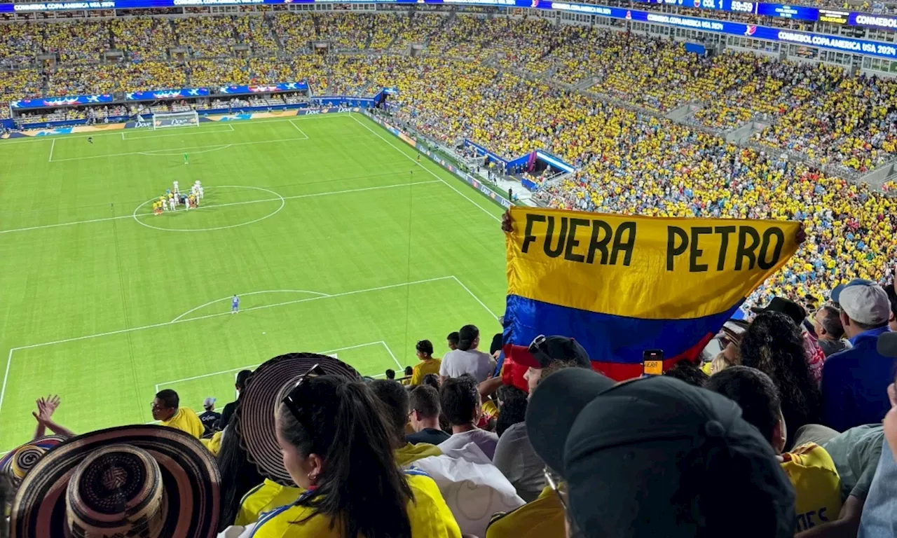 Presidente sobre pelea entre colombianos por bandera con “fuera Petro”: “El deporte une”