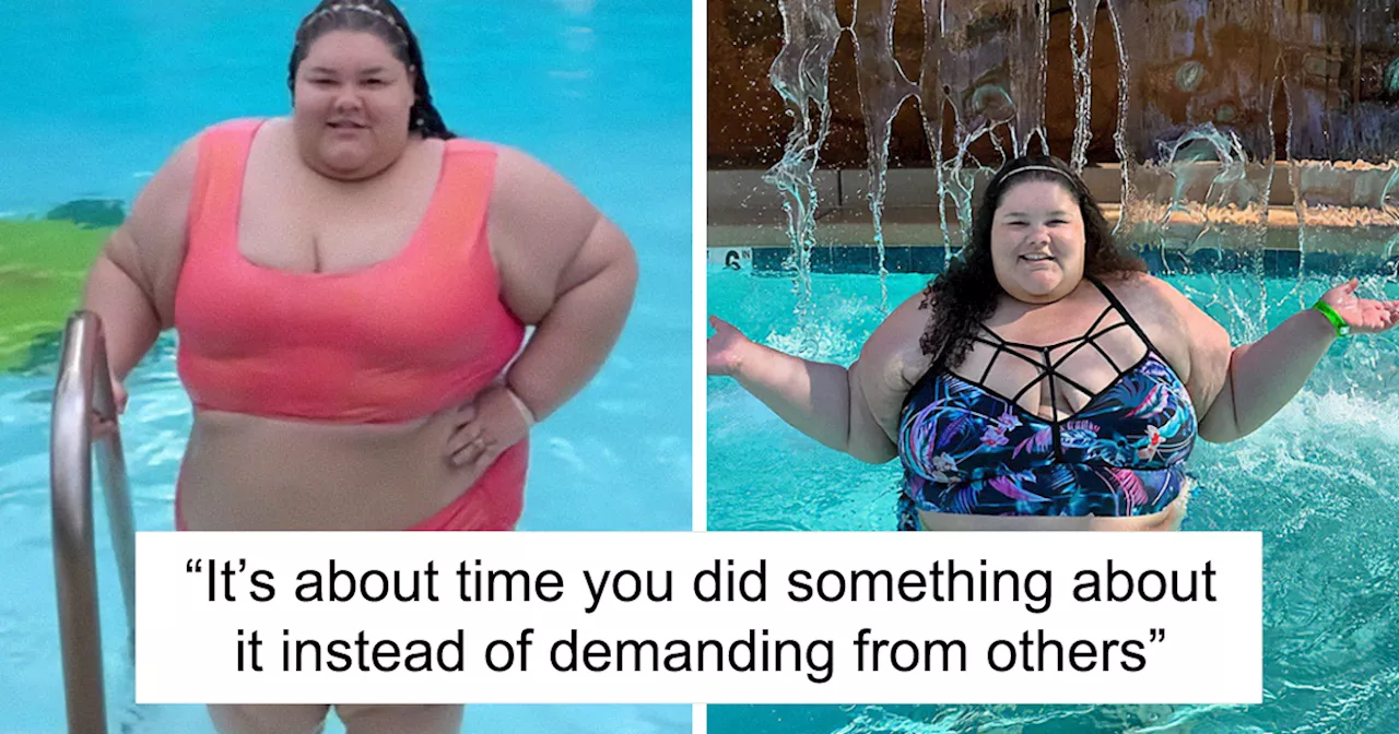 Plus-Size Activist Who Campaigns For Bigger Plane Seats Now Wants Mandatory Pool Handrails