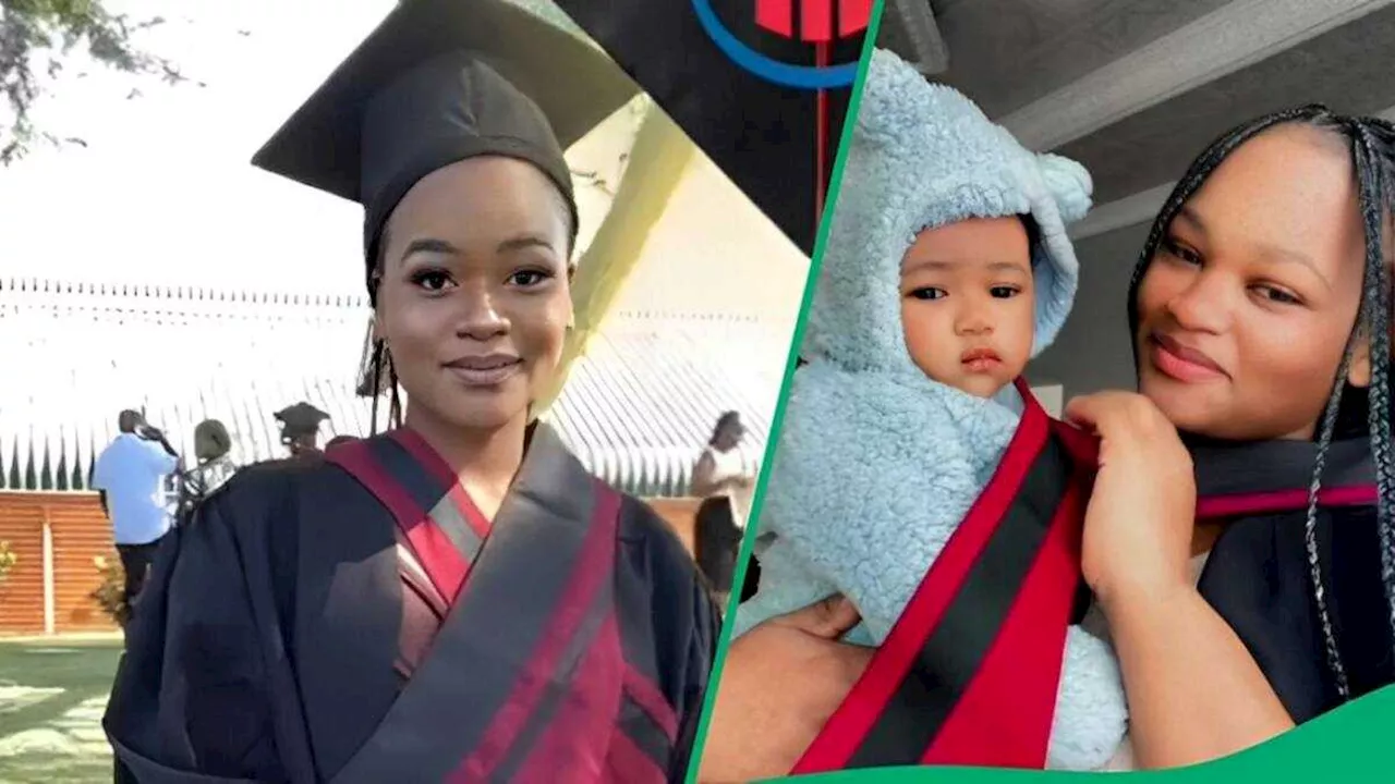 Young South African Woman Inspires Mzansi By Earning Degree After Having a Baby