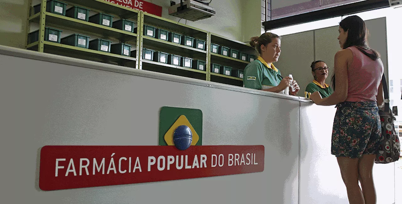 Farmácia Popular passa a oferecer 95% dos medicamentos gratuitamente