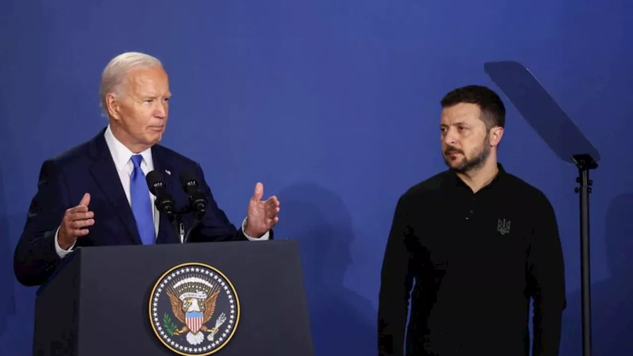 Biden mistakenly introduces Zelenskyy as Putin at NATO summit