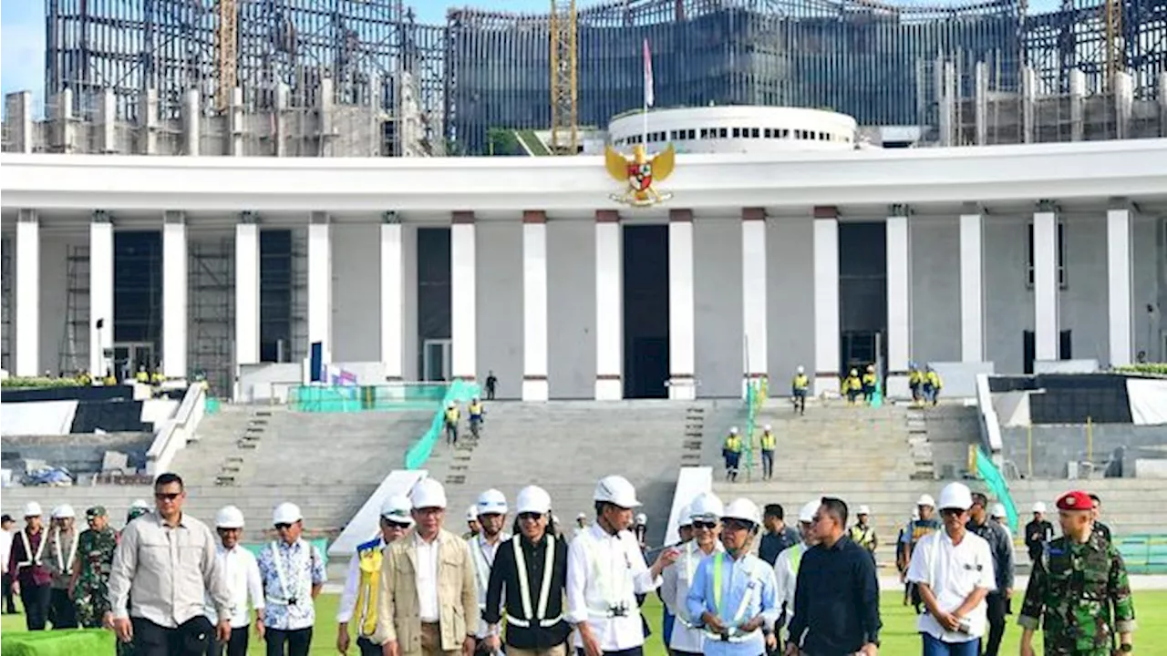 Begini Progres Kesiapan Infrastruktur di IKN Jelang Upacara 17 Agustus