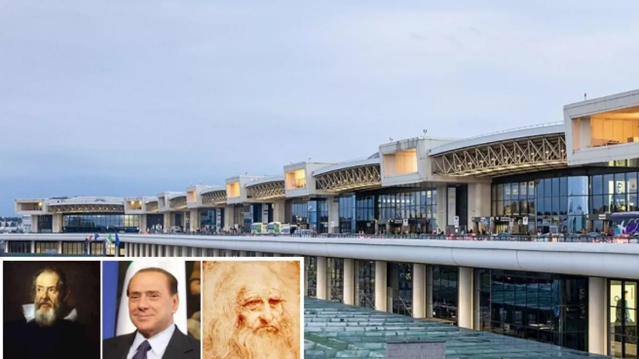 Galileo, Da Vinci, Marconi e ora Berlusconi: a chi sono intitolati gli aeroporti italiani