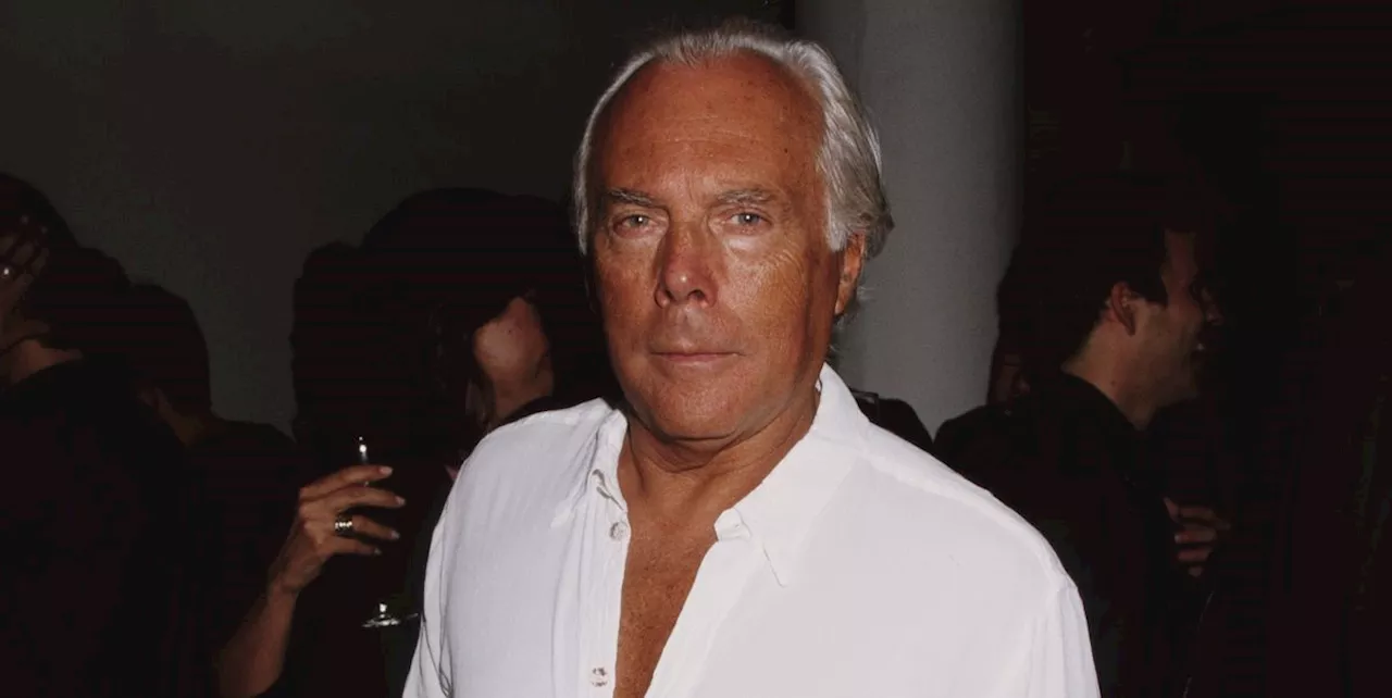 Auguri a Giorgio Armani, pioniere della moda