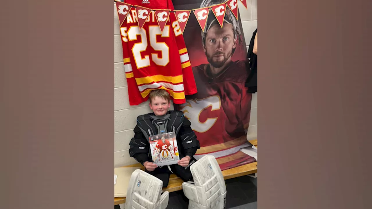 Ontario dad highlights Calgary Flames' act of kindness