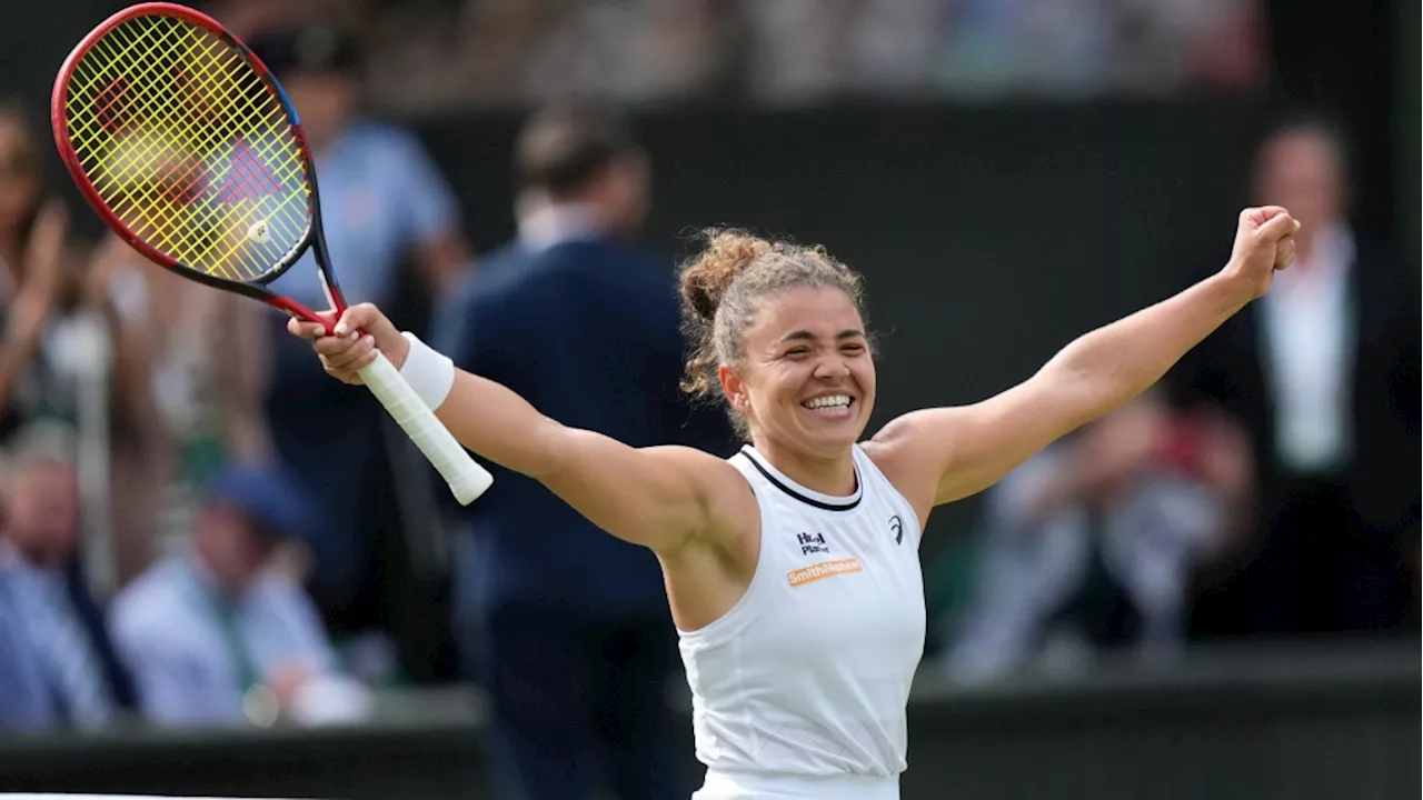 Jasmine Paolini wins Wimbledon's longest women's semifinal and faces Barbora Krejcikova next