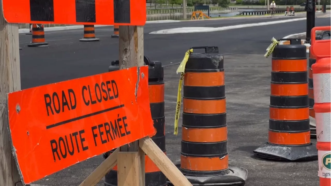 Construction will close Jeanne d'Arc Boulevard at Hwy. 174 in Ottawa's east end this weekend