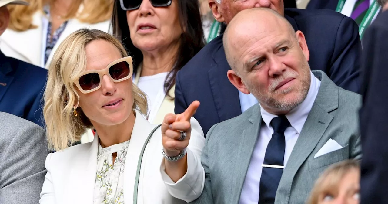 Zara and Mike Tindall's reason for avoiding Wimbledon's royal box with Camilla