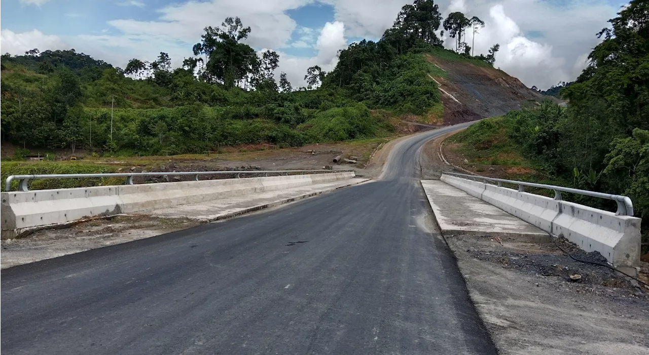 RM380 million Nabawan road upgrade is 63pc ready