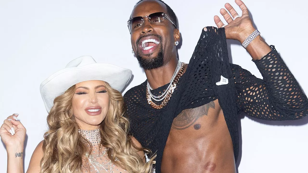 Larsa Pippen parties with Safaree, 43, at her 50th birthday bash