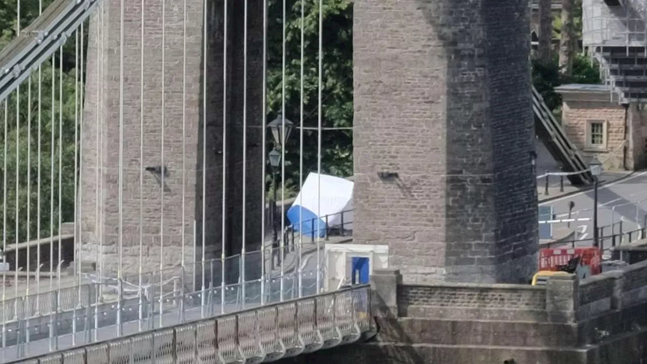 Two suitcases containing human remains left on Clifton Suspension Bridge as police hunt culprit