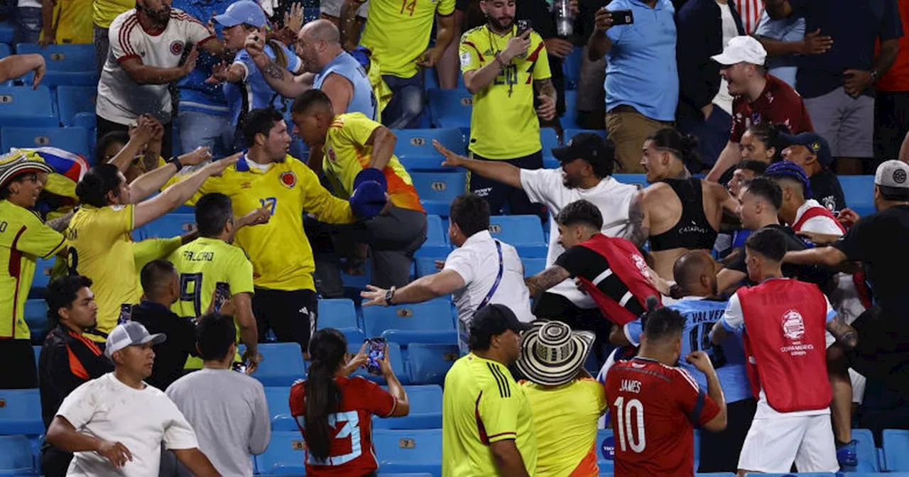 Darwin Nunez involved in brawl with rival fans after Copa America defeat