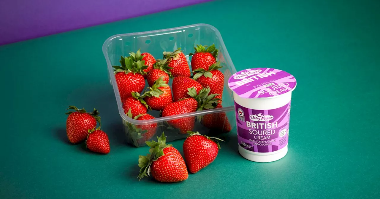 Game, set and mismatch as Lidl pairs something else with strawberries