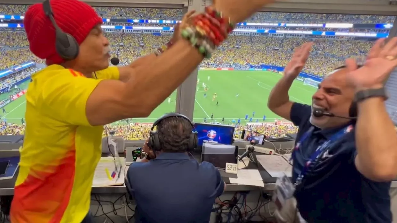 Así festejó ‘el Pibe’ el paso de Colombia a la final, algo que pronosticó