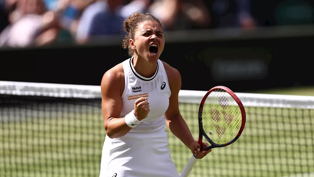 Wimbledon : Jasmine Paolini en finale après avor renversé Donna Vekic (2-6, 6-4, 7-6) en demie