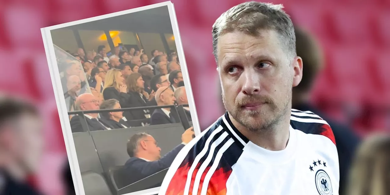 Oliver Pocher hat im Stadion nur Augen für Adele und verpasst England-Elfer