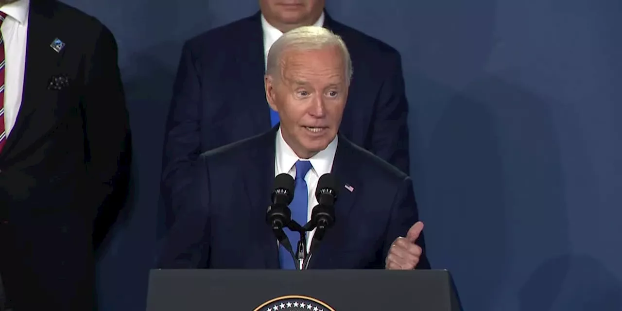 Biden mistakenly calls Ukraine’s Zelenskyy ‘President Putin’ at NATO summit