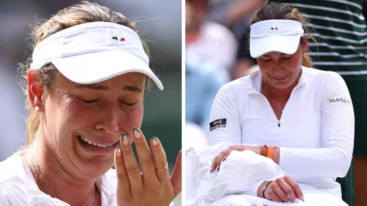 ‘She is crying a lot’: Distressing scenes as Wimbledon tension reaches fever pitch