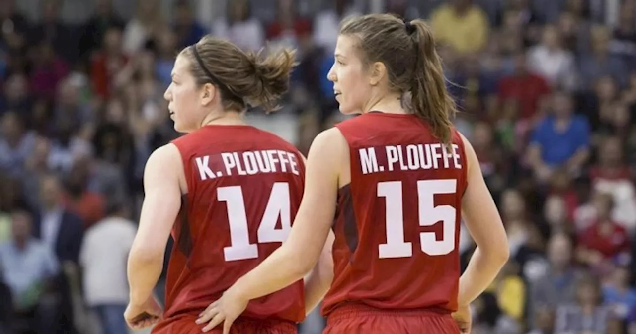 Edmonton’s Plouffe sisters heading to Paris Olympics for 3×3 basketball