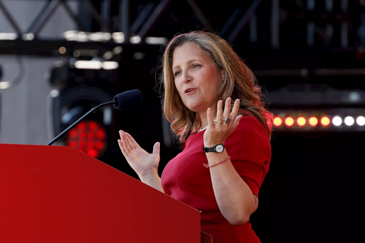 PMO officials worry Freeland’s economic messaging has been ineffective as party struggles