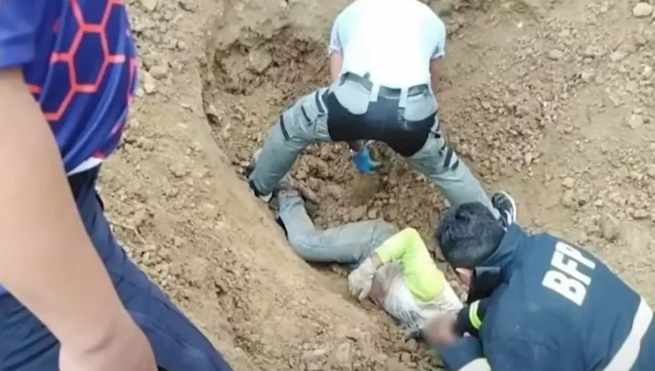 4 workers buried alive at construction site in Antipolo