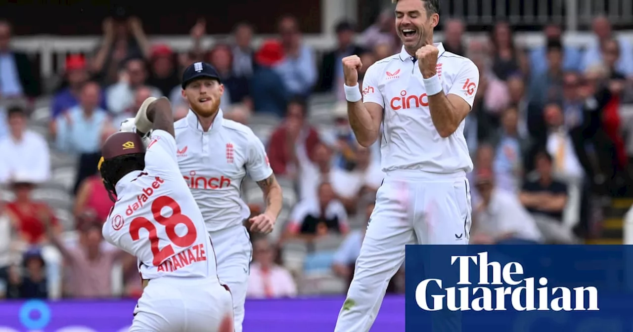 England close in on big win over West Indies and fitting end for Anderson