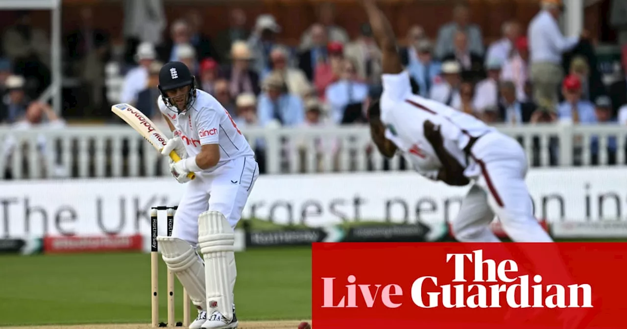 England v West Indies: first cricket Test, day two