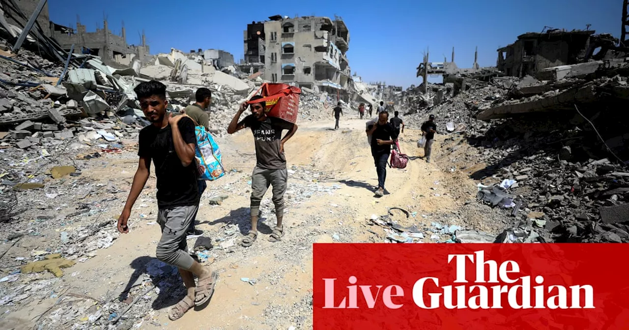 Israel-Gaza war live: US says it is ‘cautiously optimistic’ on Israel-Gaza ceasefire talks