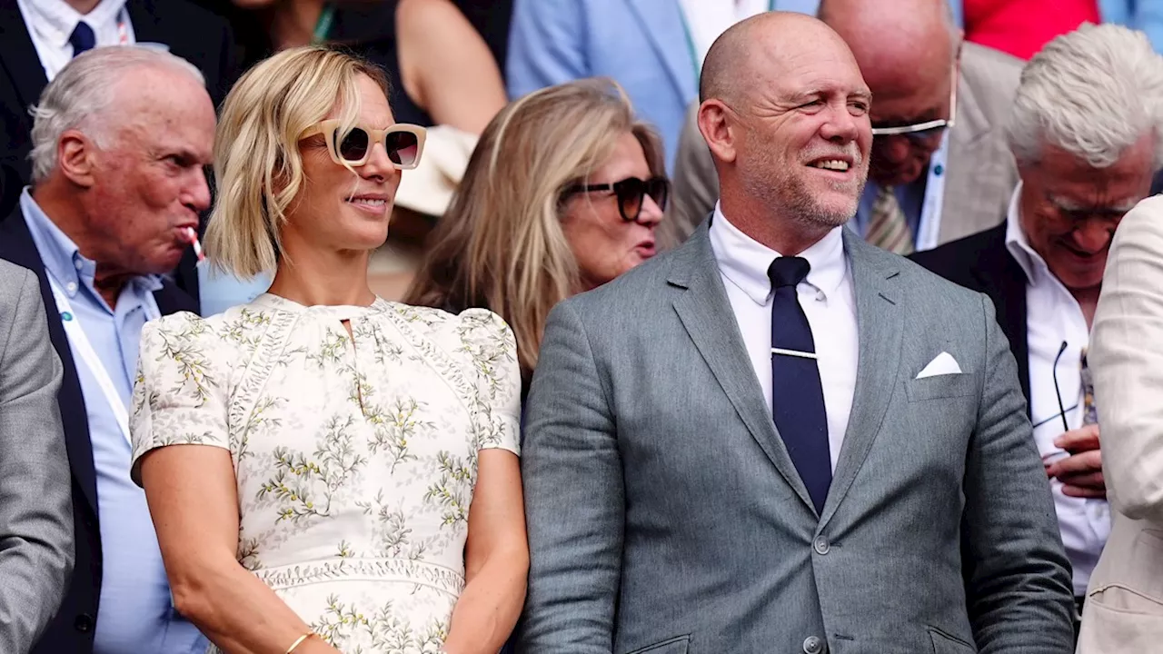 Why Zara Tindall and husband Mike did not join Peter Phillips and Queen Camilla in the royal box at Wimbledon