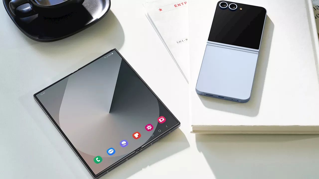 When do Samsung Galaxy Fold6 and Flip6 pre-orders ship in South Africa?