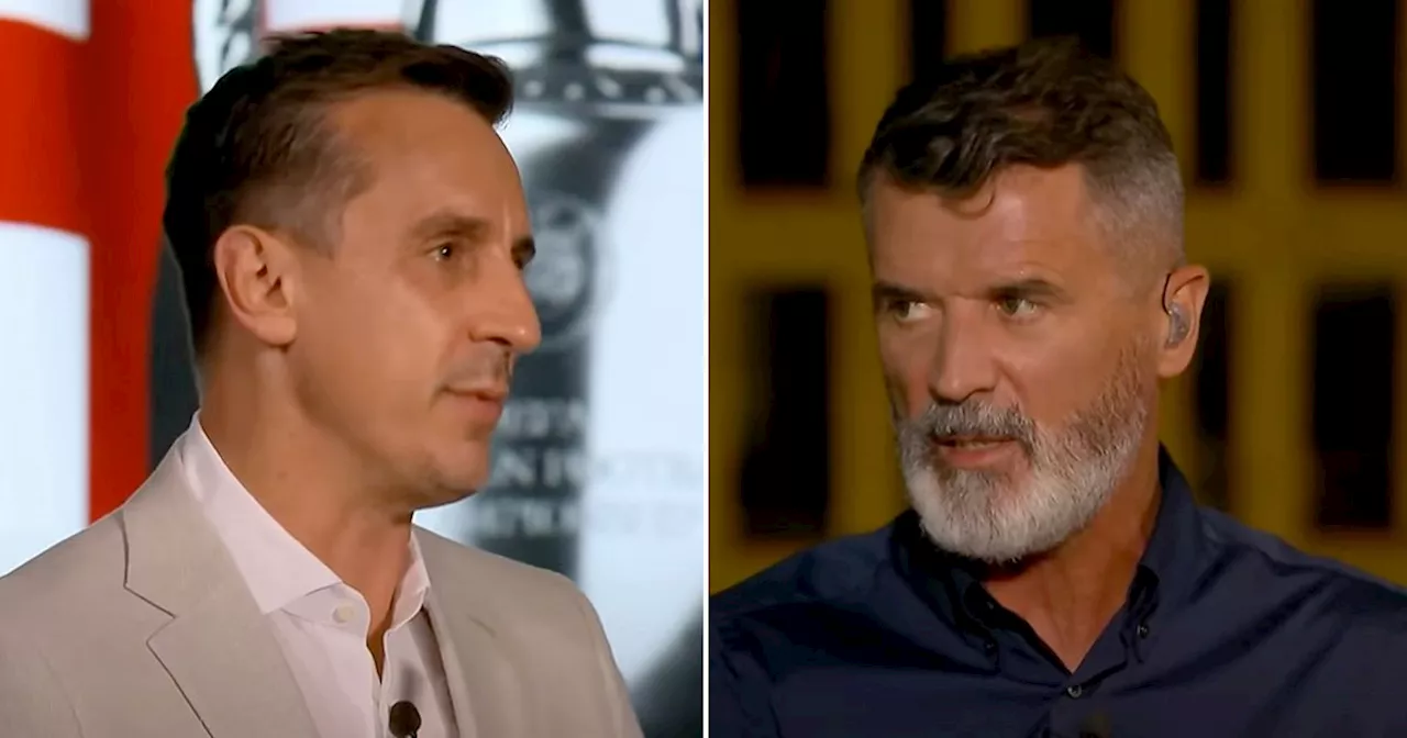 Roy Keane warns Gary Neville about talking up England's final chances